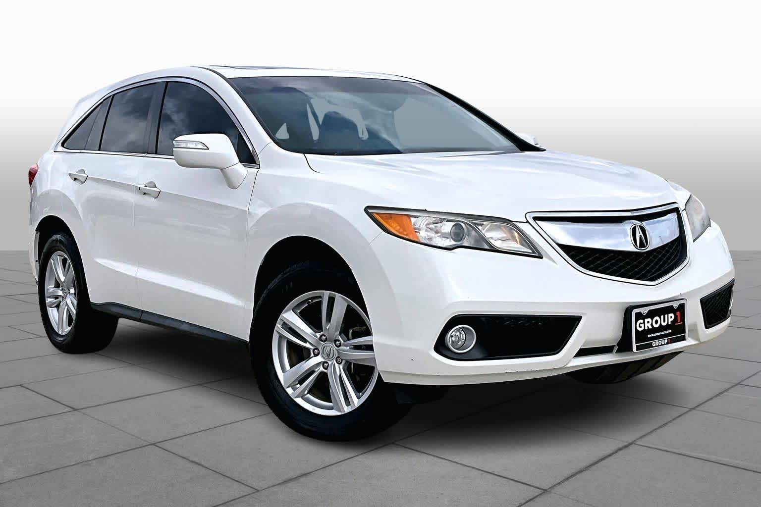 2013 Acura RDX Tech Pkg White Diamond Pearl at Lexus Southwest Houston