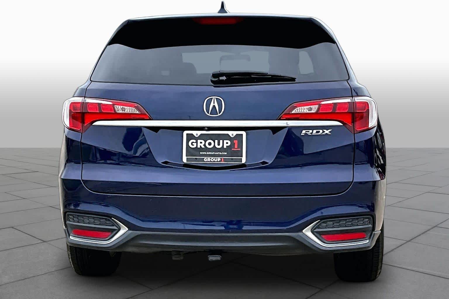 2017 Acura RDX w/Technology Pkg BLUE at Honda of Clear Lake