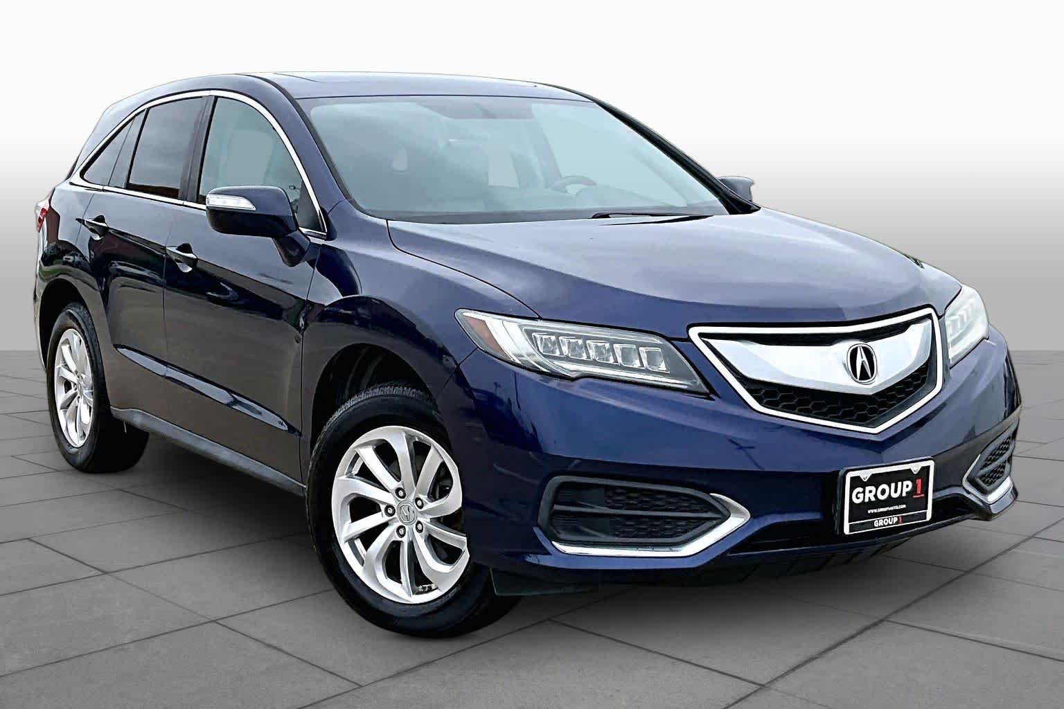 2017 Acura RDX w/Technology Pkg BLUE at Honda of Clear Lake