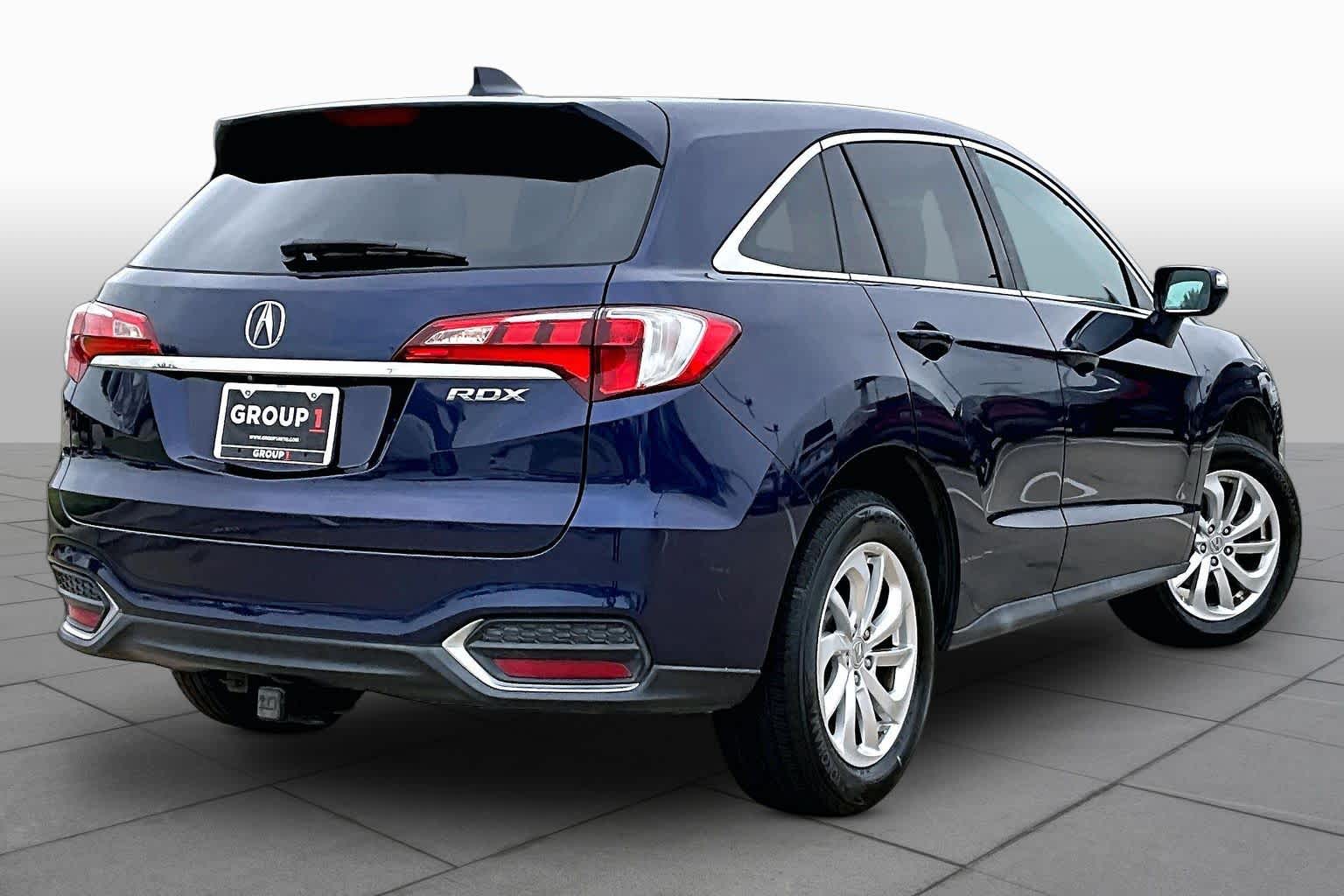 2017 Acura RDX w/Technology Pkg BLUE at Honda of Clear Lake