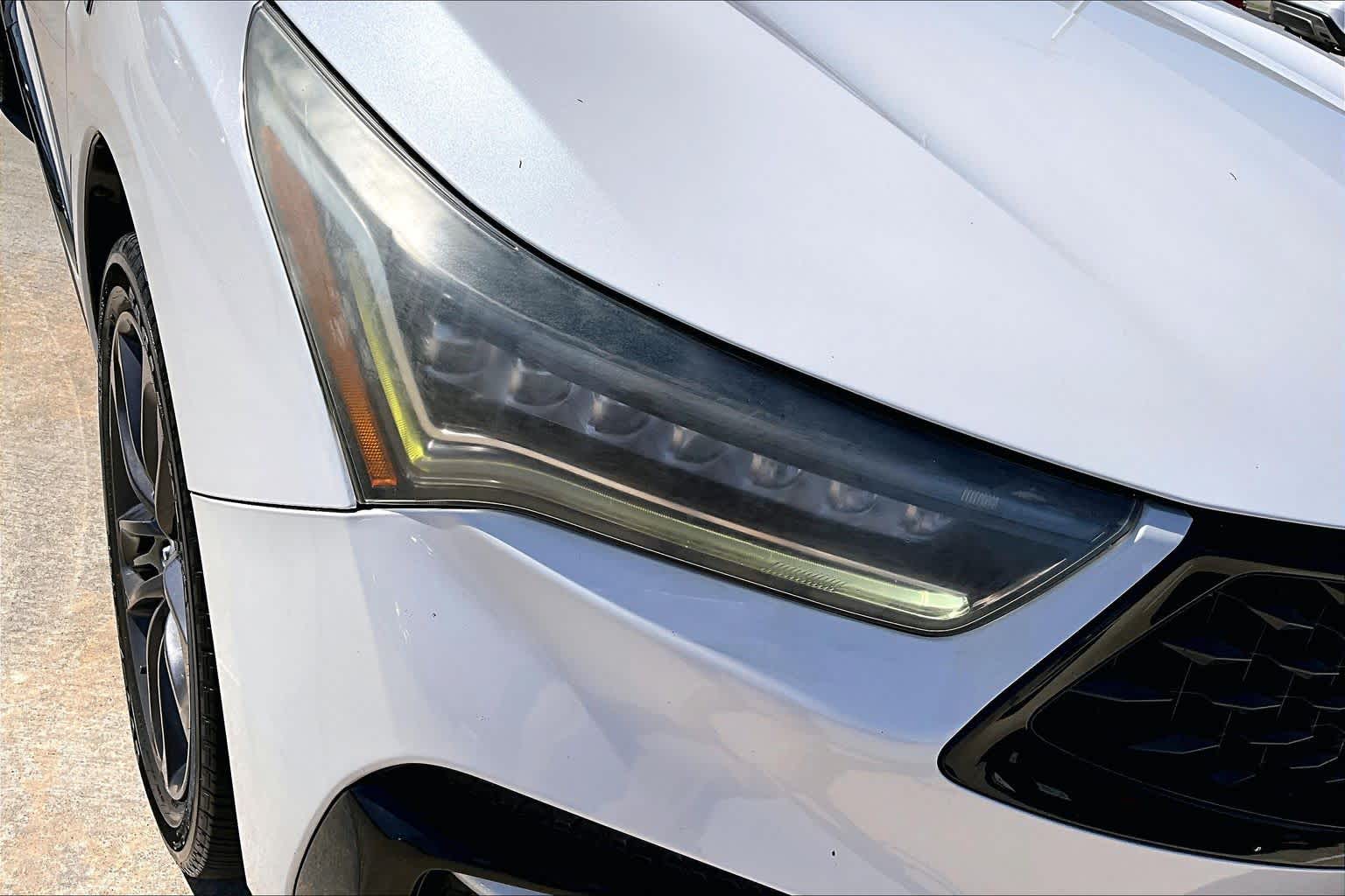 2021 Acura RDX w/A-Spec Package Platinum White Pearl at AutoNation USA Katy