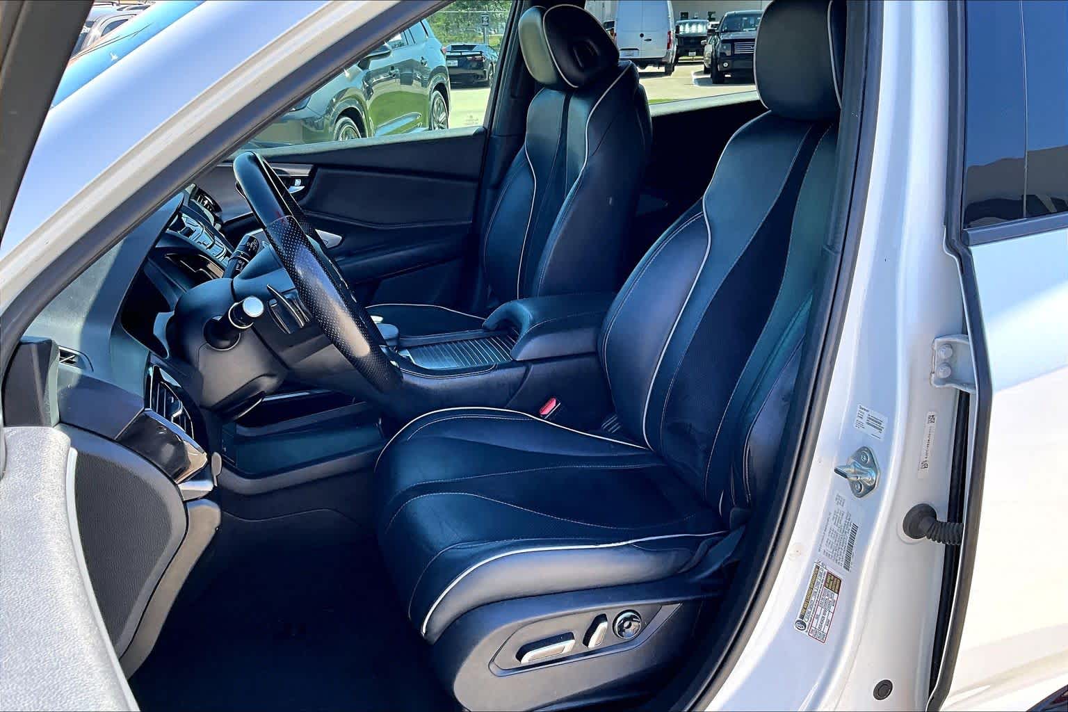 2021 Acura RDX w/A-Spec Package Platinum White Pearl at AutoNation USA Katy