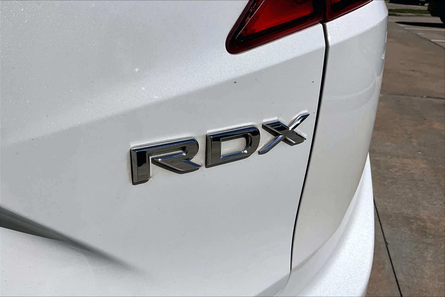 2021 Acura RDX w/A-Spec Package Platinum White Pearl at AutoNation USA Katy