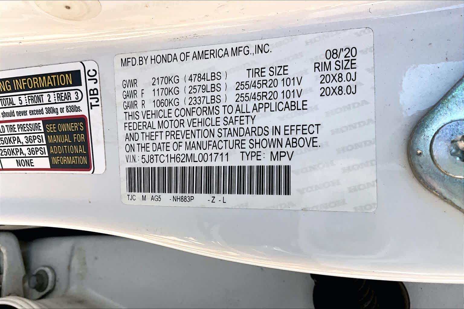 2021 Acura RDX w/A-Spec Package Platinum White Pearl at AutoNation USA Katy