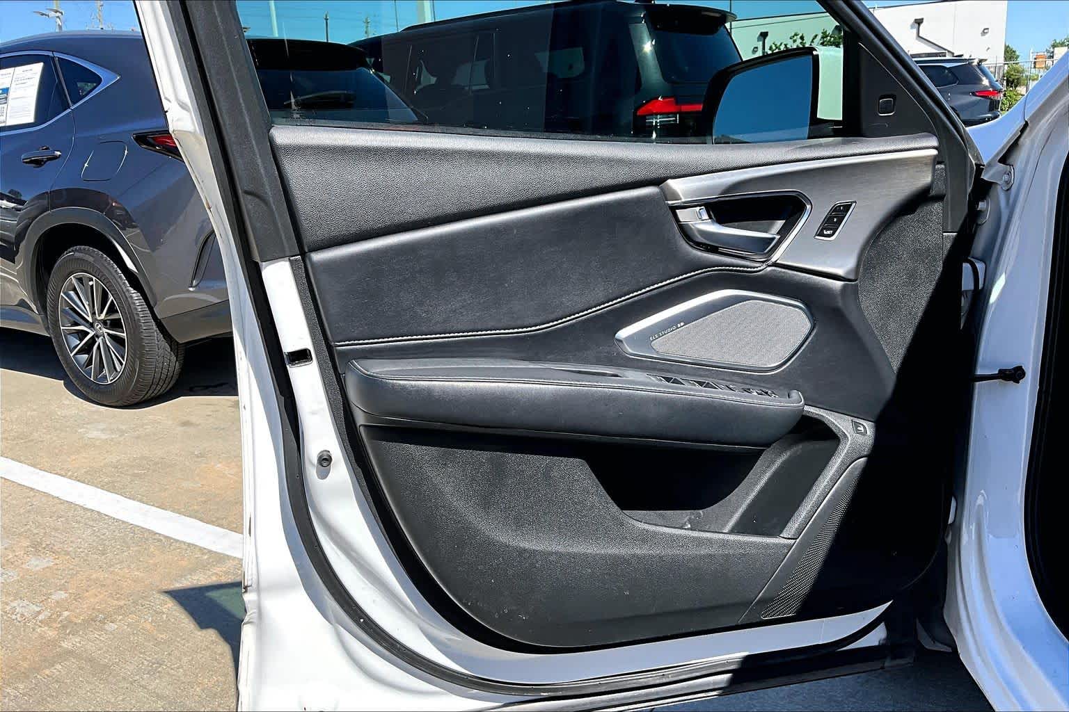 2021 Acura RDX w/A-Spec Package Platinum White Pearl at AutoNation USA Katy