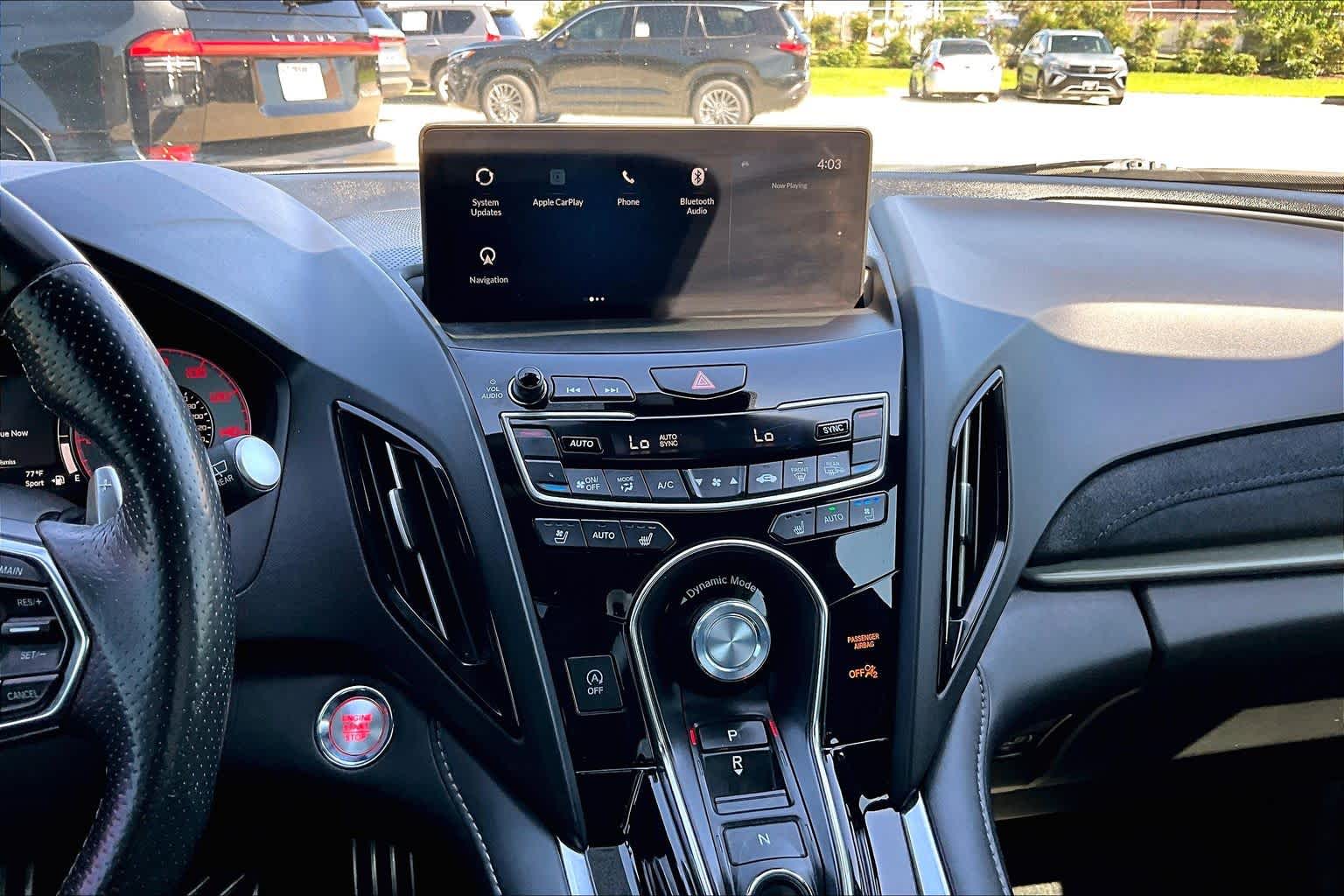 2021 Acura RDX w/A-Spec Package Platinum White Pearl at AutoNation USA Katy