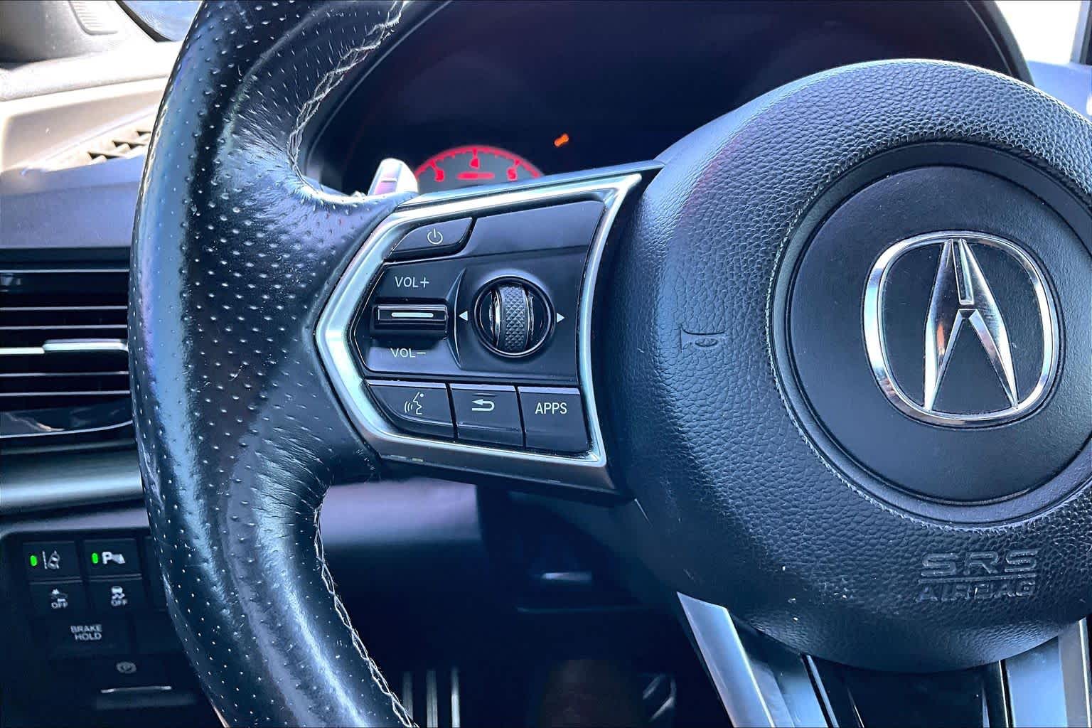 2021 Acura RDX w/A-Spec Package Platinum White Pearl at AutoNation USA Katy