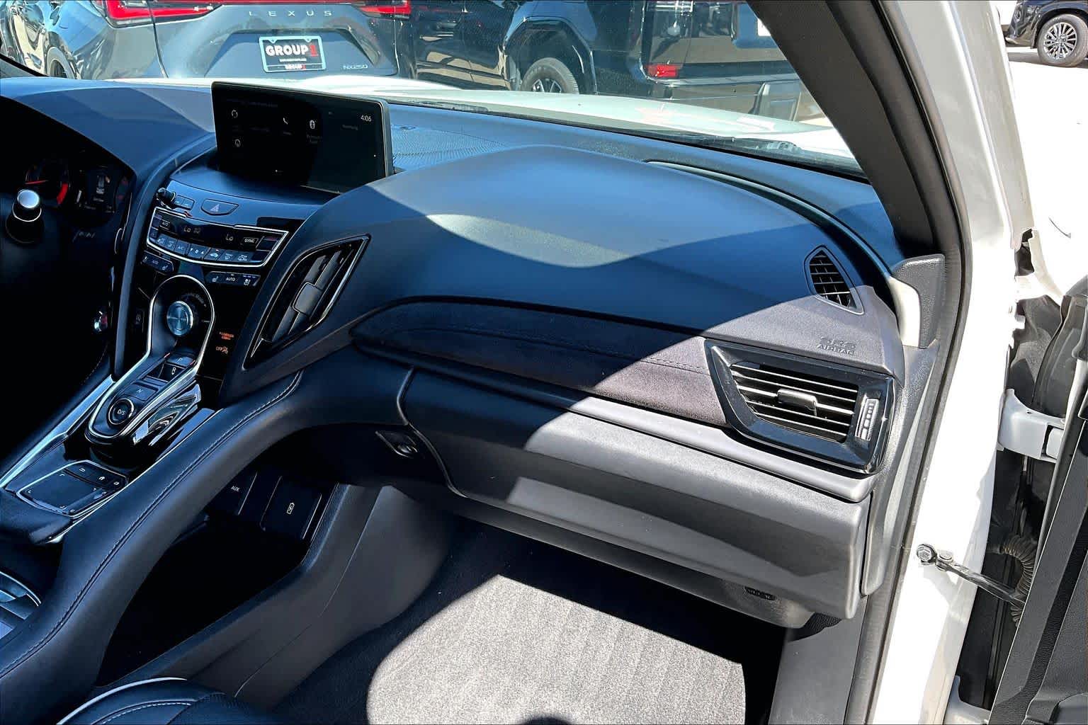 2021 Acura RDX w/A-Spec Package Platinum White Pearl at AutoNation USA Katy
