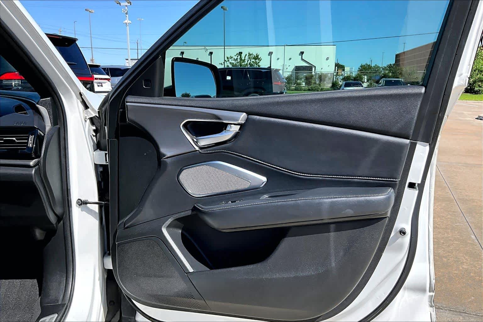 2021 Acura RDX w/A-Spec Package Platinum White Pearl at AutoNation USA Katy