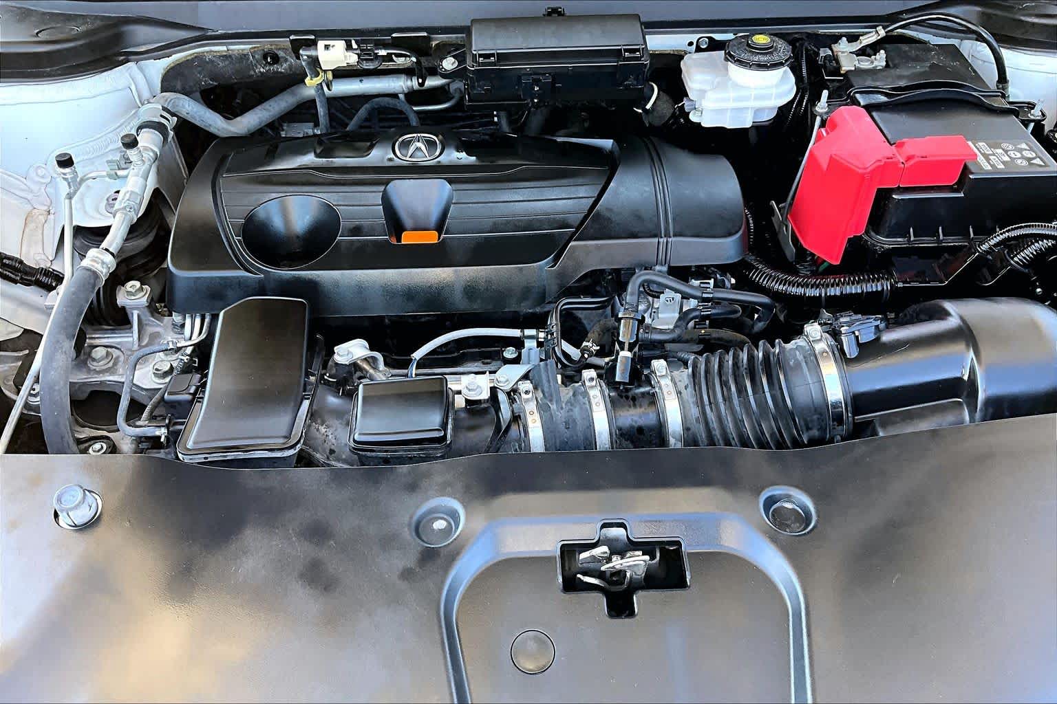 2021 Acura RDX w/A-Spec Package Platinum White Pearl at AutoNation USA Katy