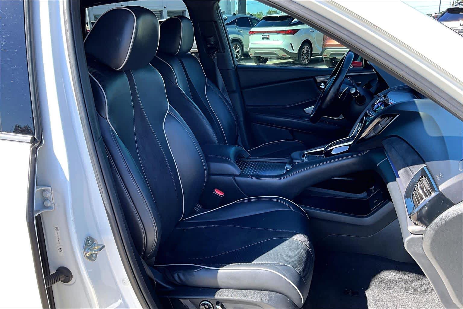 2021 Acura RDX w/A-Spec Package Platinum White Pearl at AutoNation USA Katy