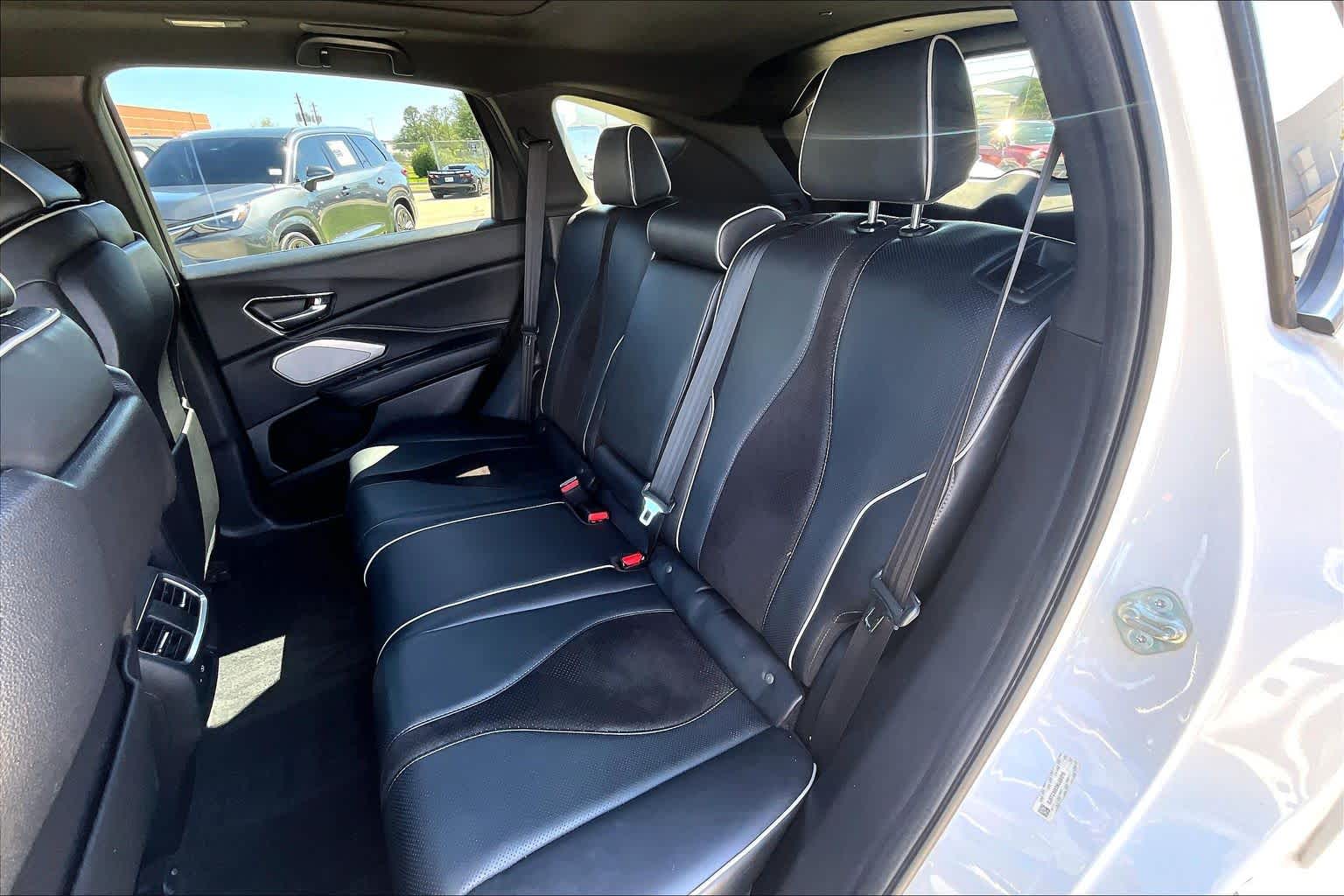 2021 Acura RDX w/A-Spec Package Platinum White Pearl at AutoNation USA Katy