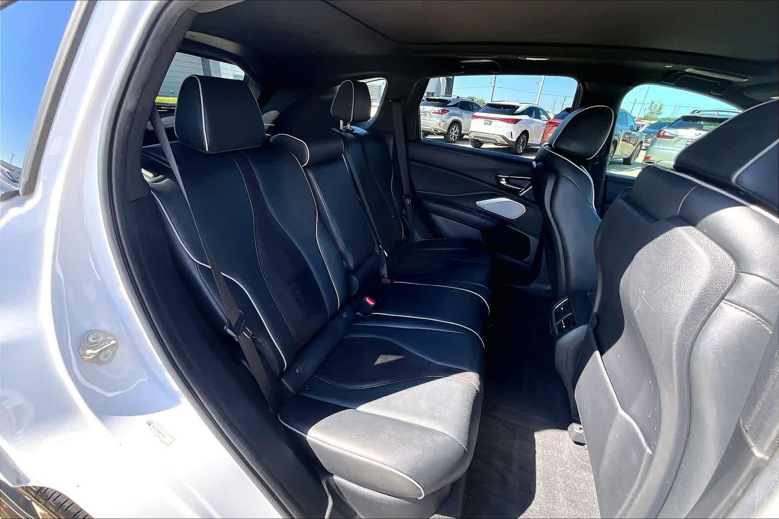 2021 Acura RDX w/A-Spec Package Platinum White Pearl at AutoNation USA Katy