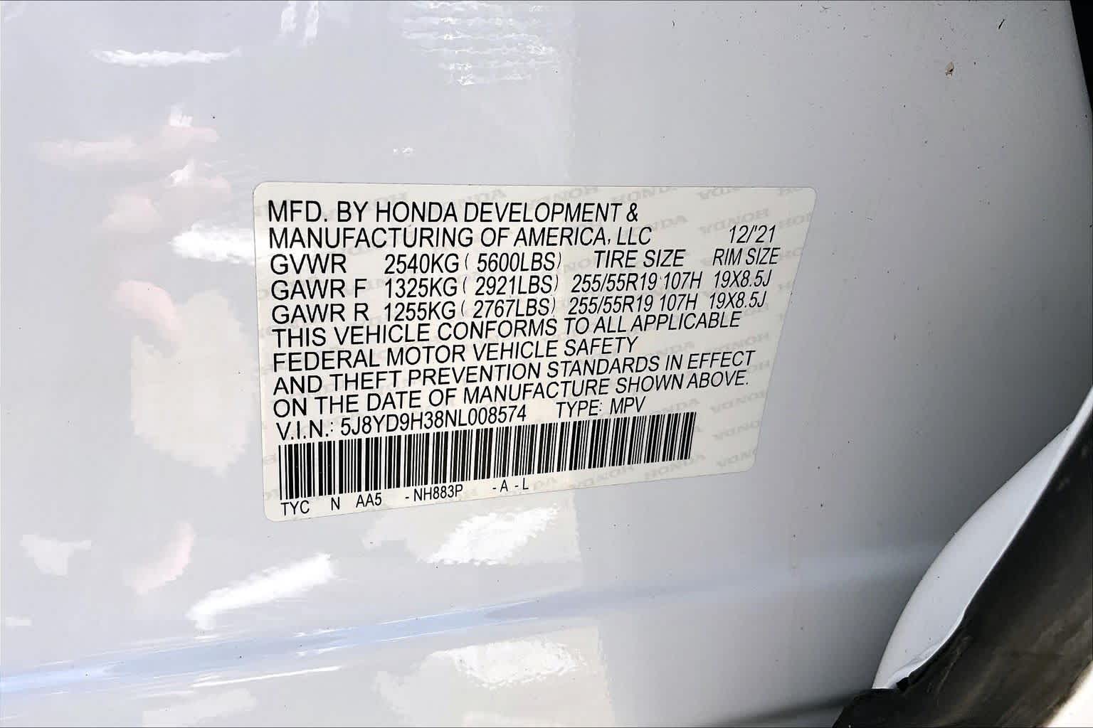 2022 Acura MDX  Platinum White Pearl at Lexus Southwest Houston