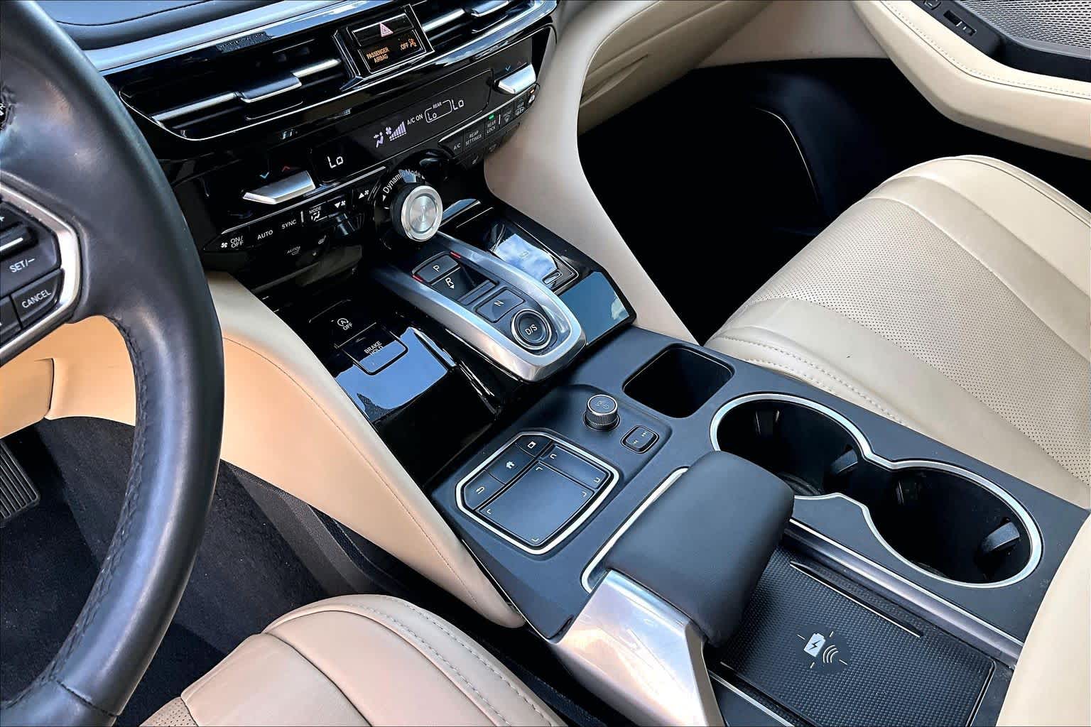 2024 Acura MDX w/Technology Package Platinum White Pearl at AutoNation Chrysler Jeep Dodge Ram Spring