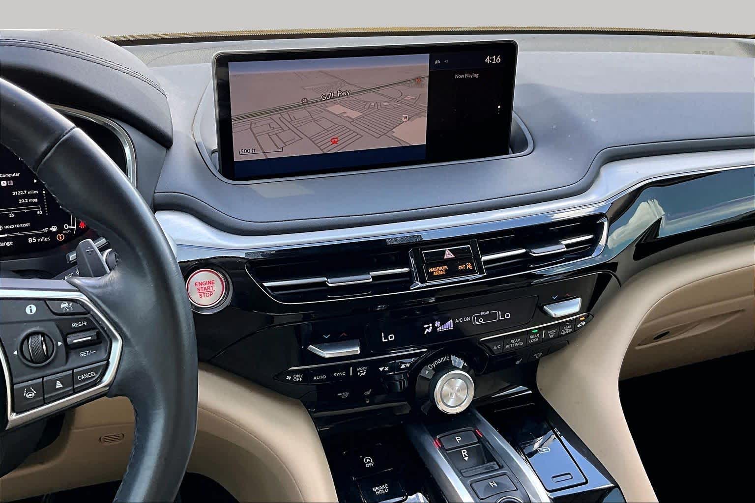 2024 Acura MDX w/Technology Package Platinum White Pearl at AutoNation Chrysler Jeep Dodge Ram Spring