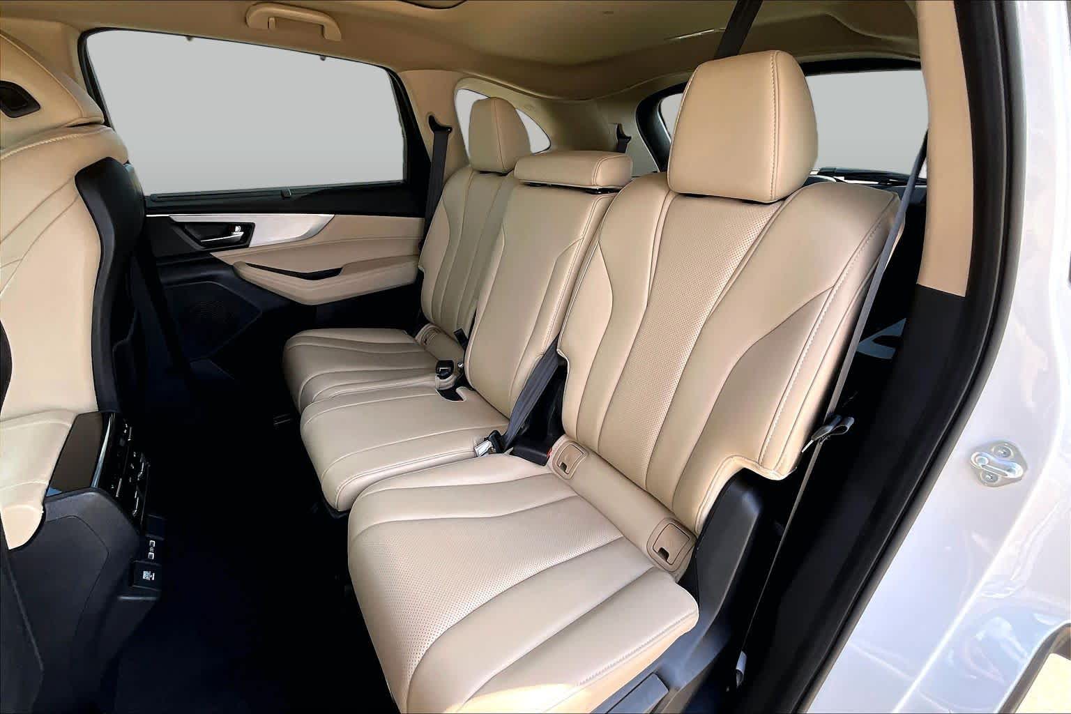 2024 Acura MDX w/Technology Package Platinum White Pearl at AutoNation Chrysler Jeep Dodge Ram Spring