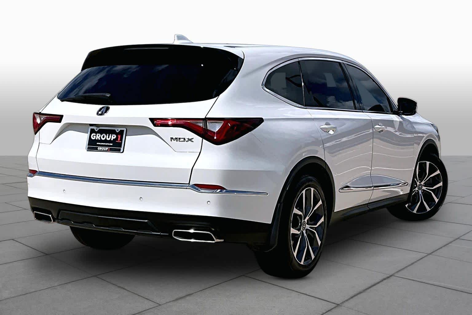 2024 Acura MDX w/Technology Package Platinum White Pearl at AutoNation Chrysler Jeep Dodge Ram Spring