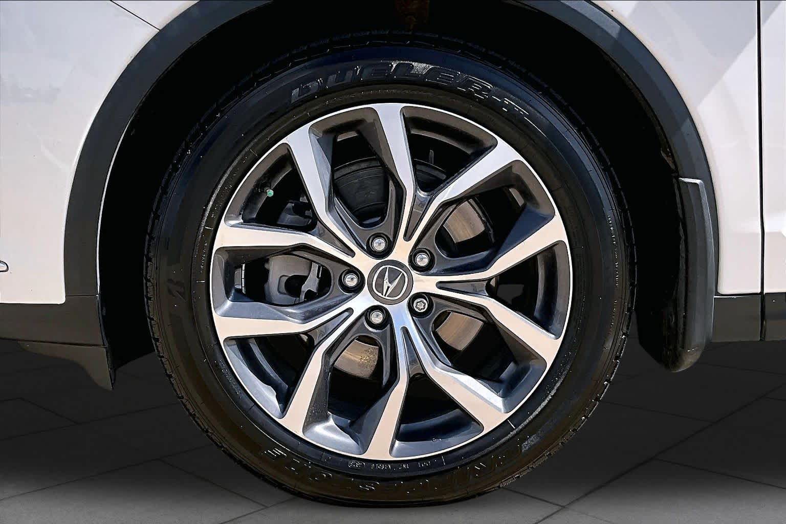 2024 Acura MDX w/Technology Package Platinum White Pearl at AutoNation Chrysler Jeep Dodge Ram Spring