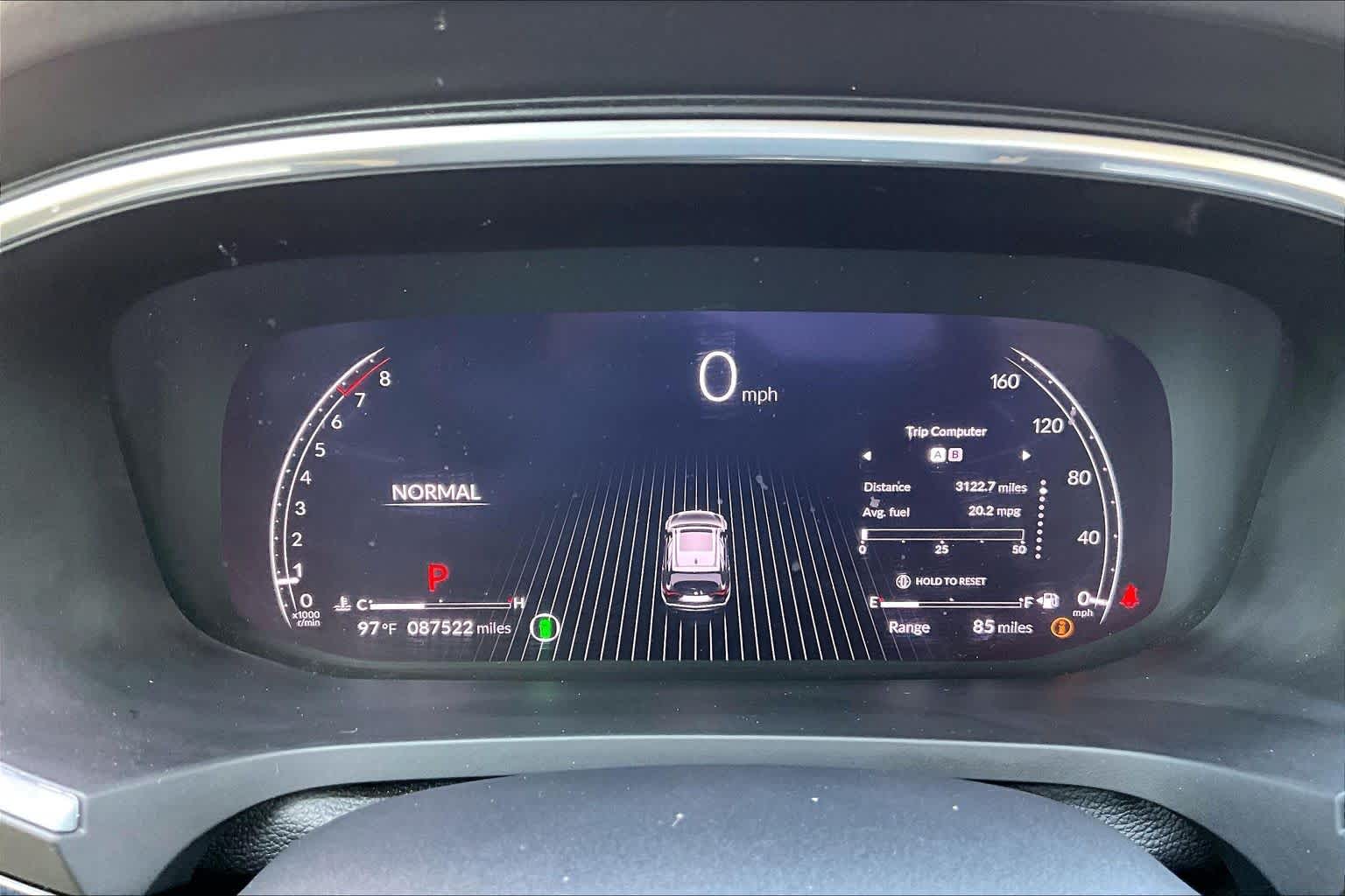 2024 Acura MDX w/Technology Package Platinum White Pearl at AutoNation Chrysler Jeep Dodge Ram Spring
