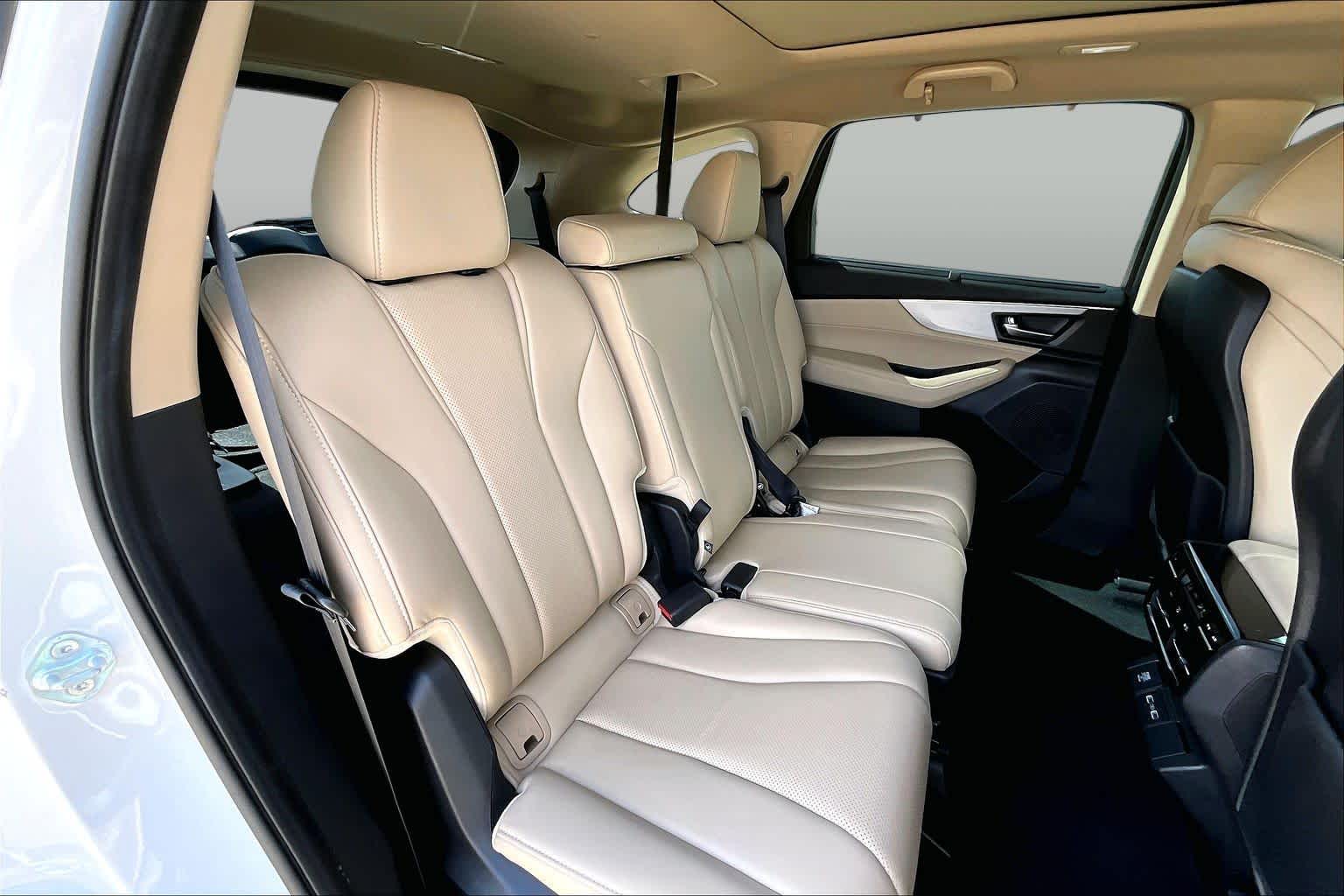 2024 Acura MDX w/Technology Package Platinum White Pearl at AutoNation Chrysler Jeep Dodge Ram Spring