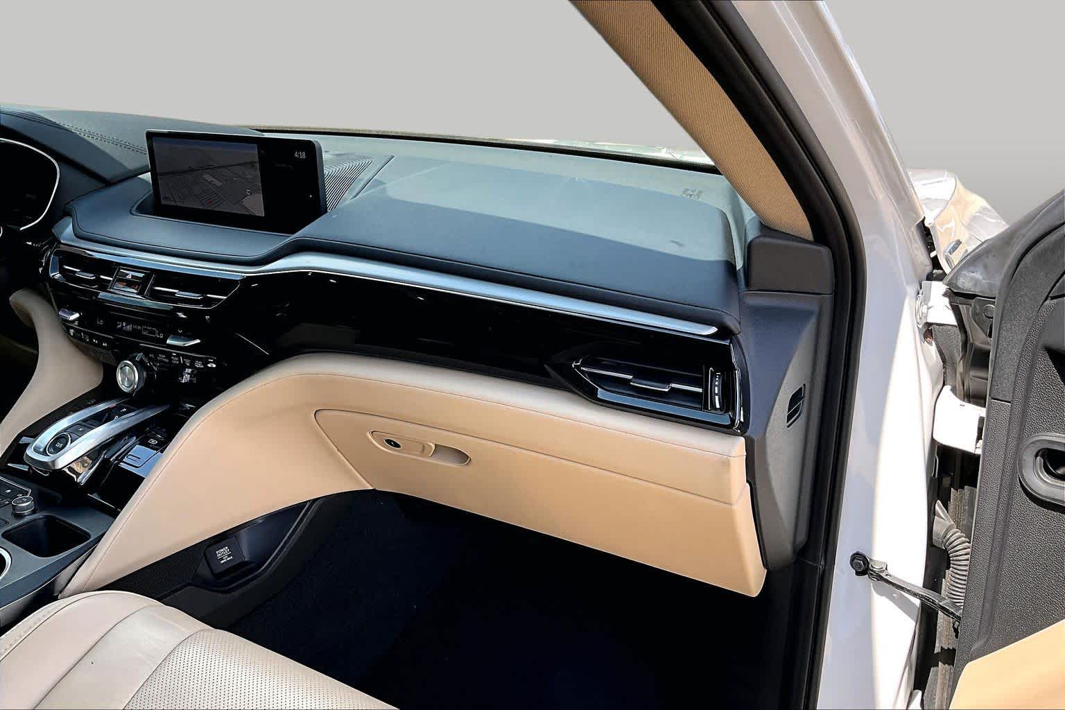 2024 Acura MDX w/Technology Package Platinum White Pearl at AutoNation Chrysler Jeep Dodge Ram Spring
