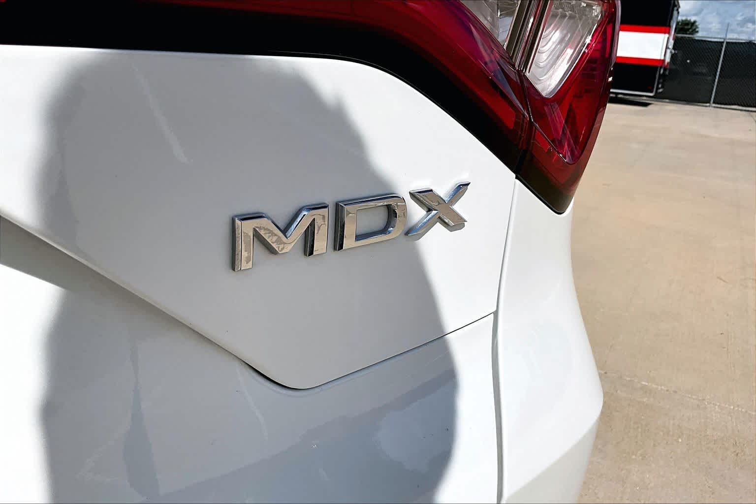 2024 Acura MDX w/Technology Package Platinum White Pearl at AutoNation Chrysler Jeep Dodge Ram Spring