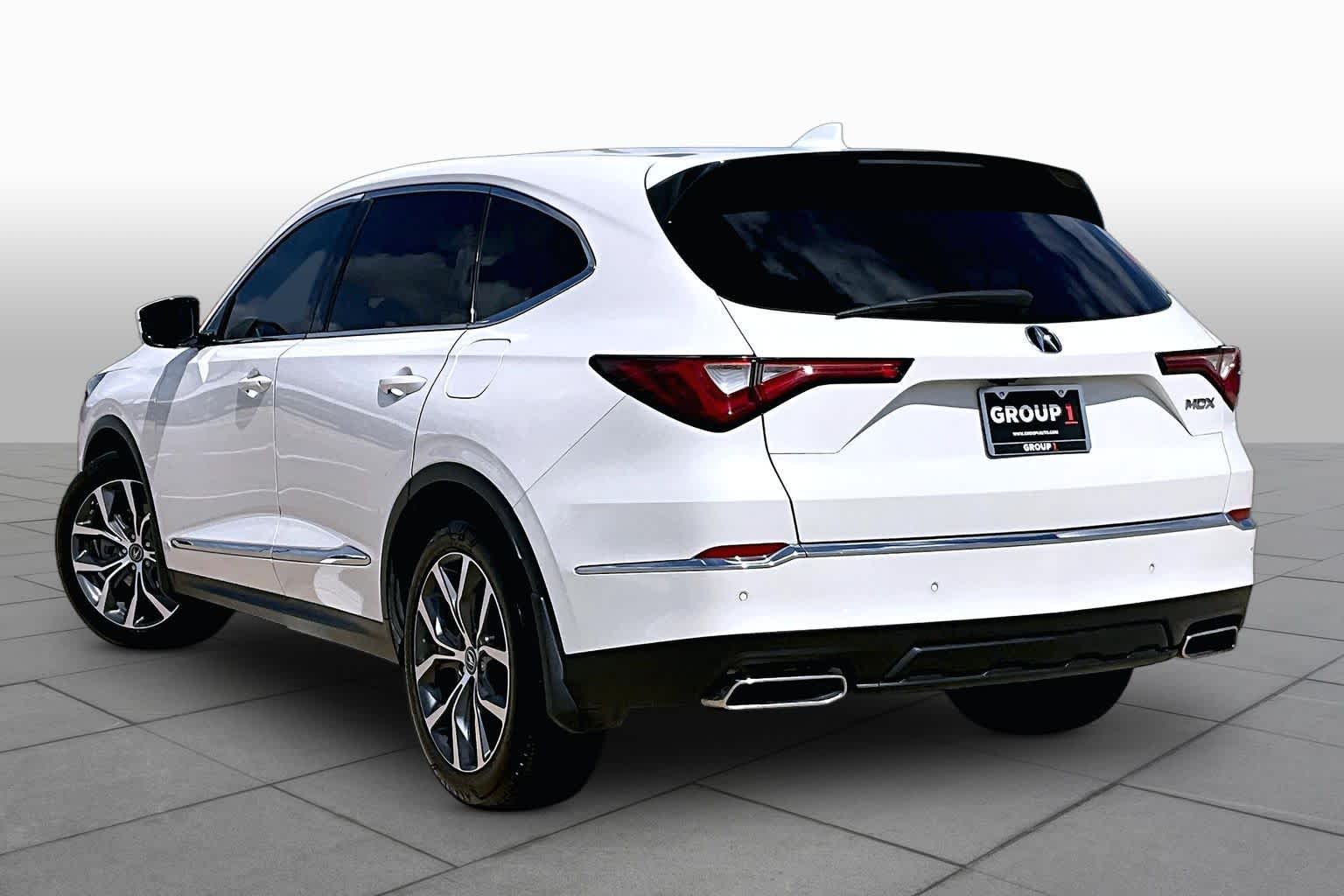 2024 Acura MDX w/Technology Package Platinum White Pearl at AutoNation Chrysler Jeep Dodge Ram Spring