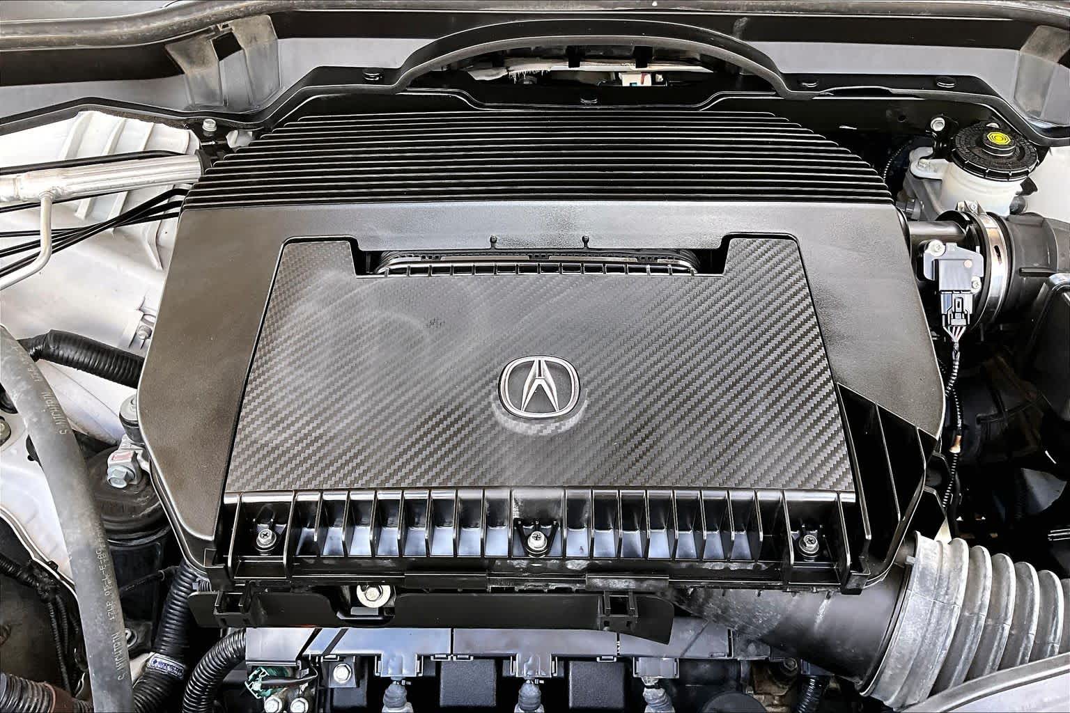 2024 Acura MDX w/Technology Package Platinum White Pearl at AutoNation Chrysler Jeep Dodge Ram Spring