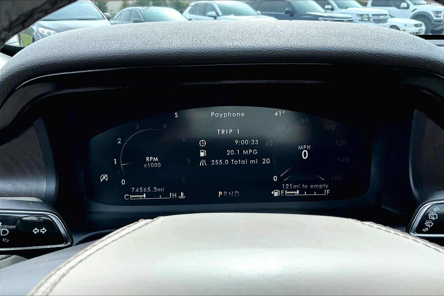 2020 Lincoln Aviator Reserve Burgundy Velvet Metallic Tinted Clearcoat at Mercedes-Benz of Houston North