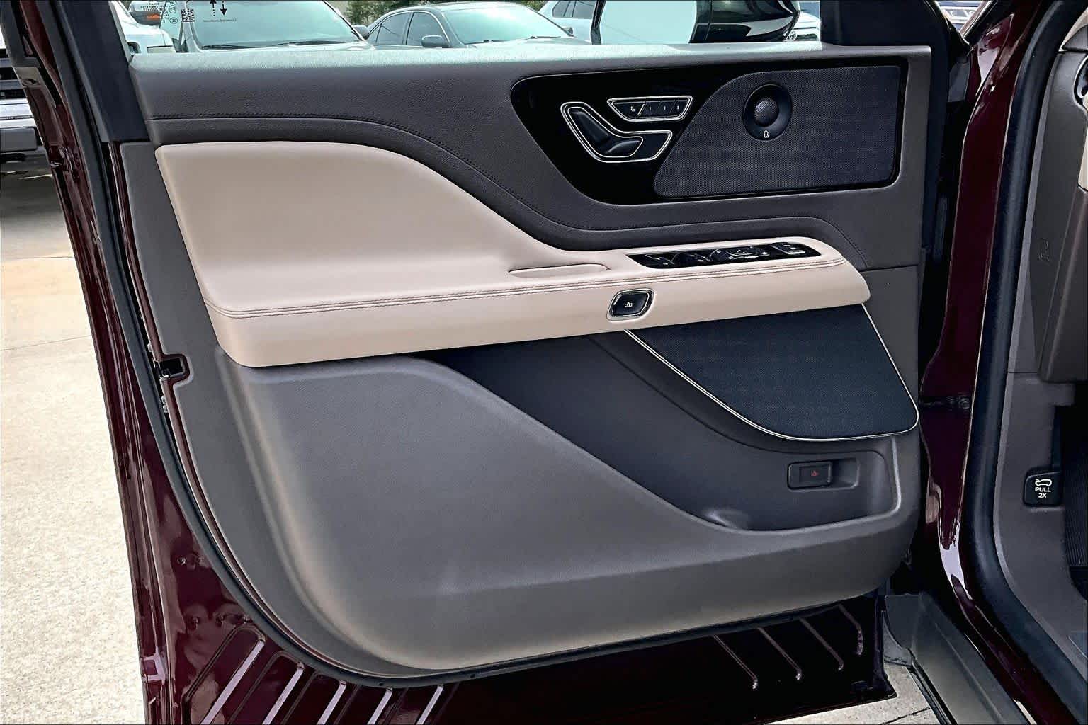 2020 Lincoln Aviator Reserve Burgundy Velvet Metallic Tinted Clearcoat at Mercedes-Benz of Houston North