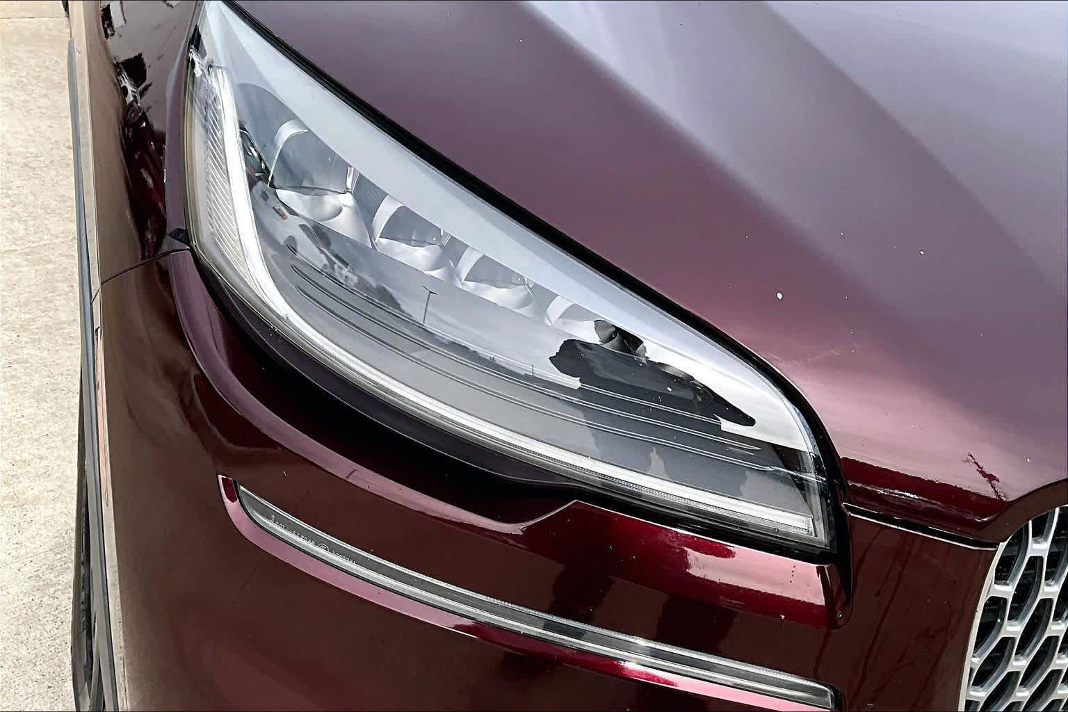 2020 Lincoln Aviator Reserve Burgundy Velvet Metallic Tinted Clearcoat at Mercedes-Benz of Houston North