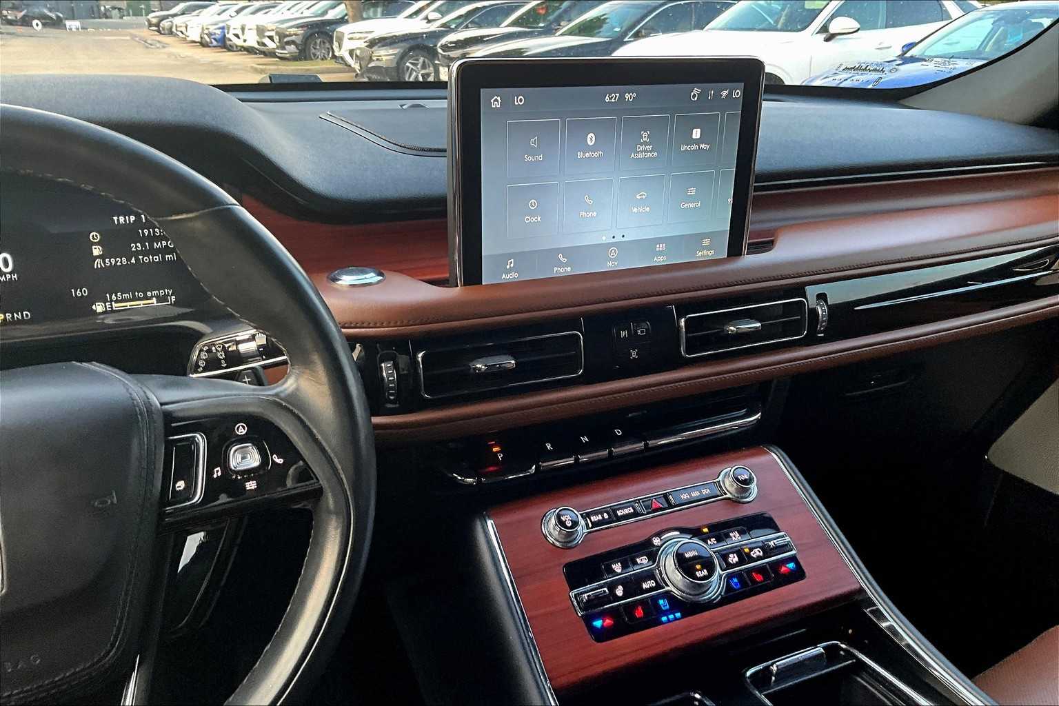 2022 Lincoln Aviator Reserve Asher Gray Metallic Clearcoat at BMW of West Houston