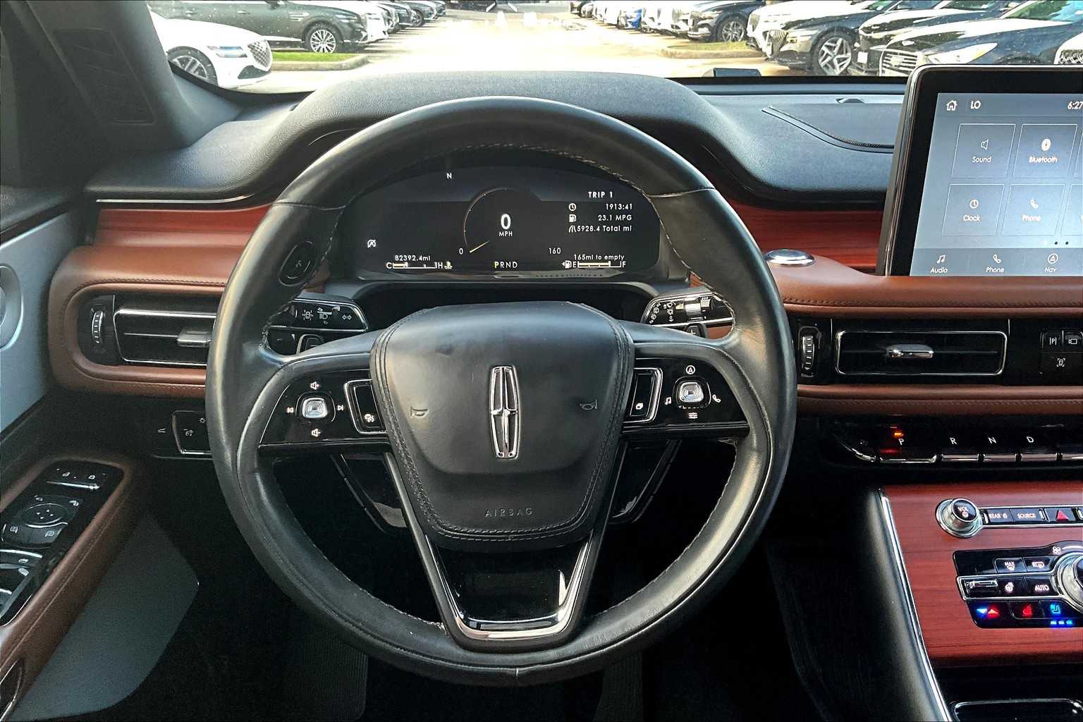 2022 Lincoln Aviator Reserve Asher Gray Metallic Clearcoat at BMW of West Houston