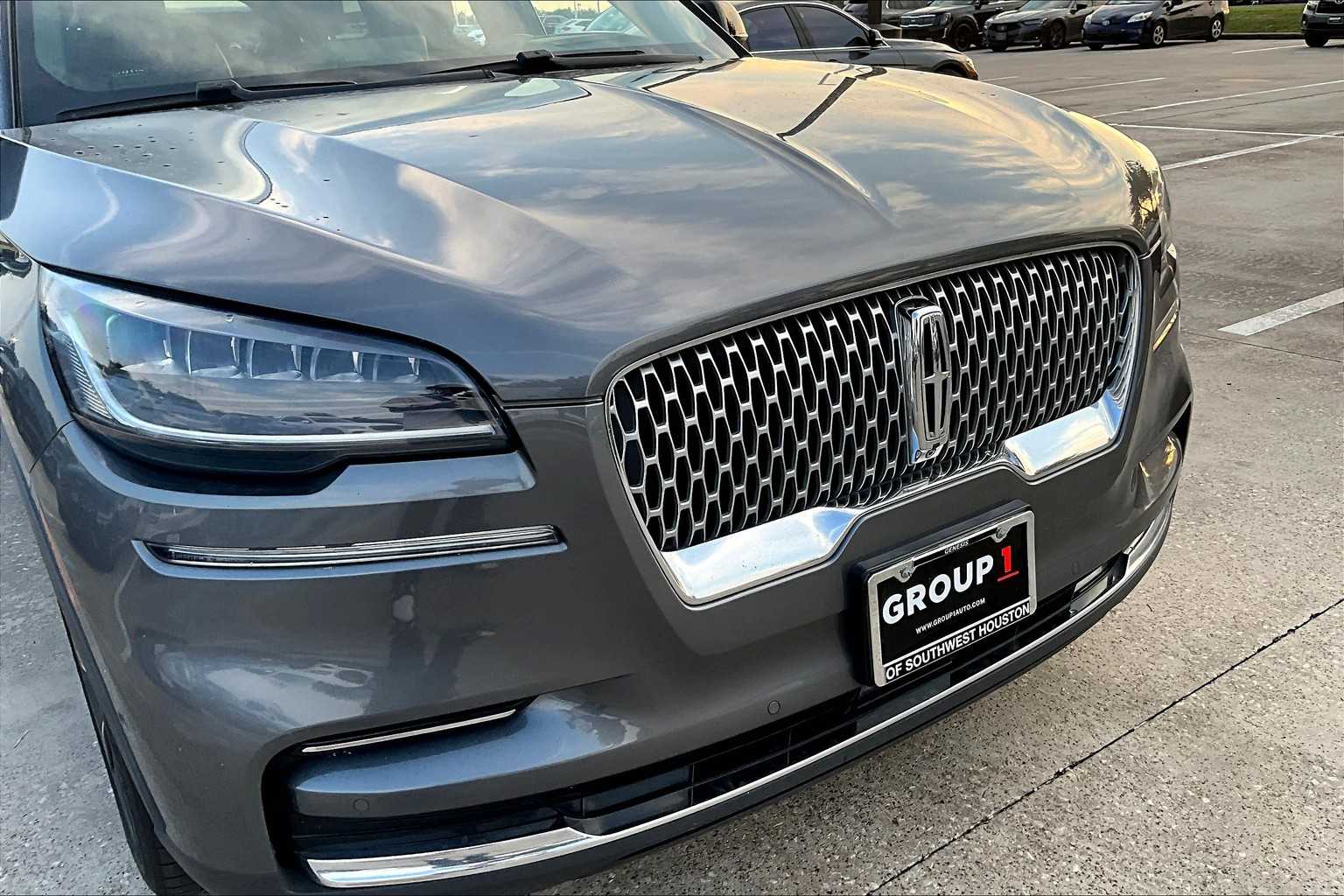 2022 Lincoln Aviator Reserve Asher Gray Metallic Clearcoat at BMW of West Houston
