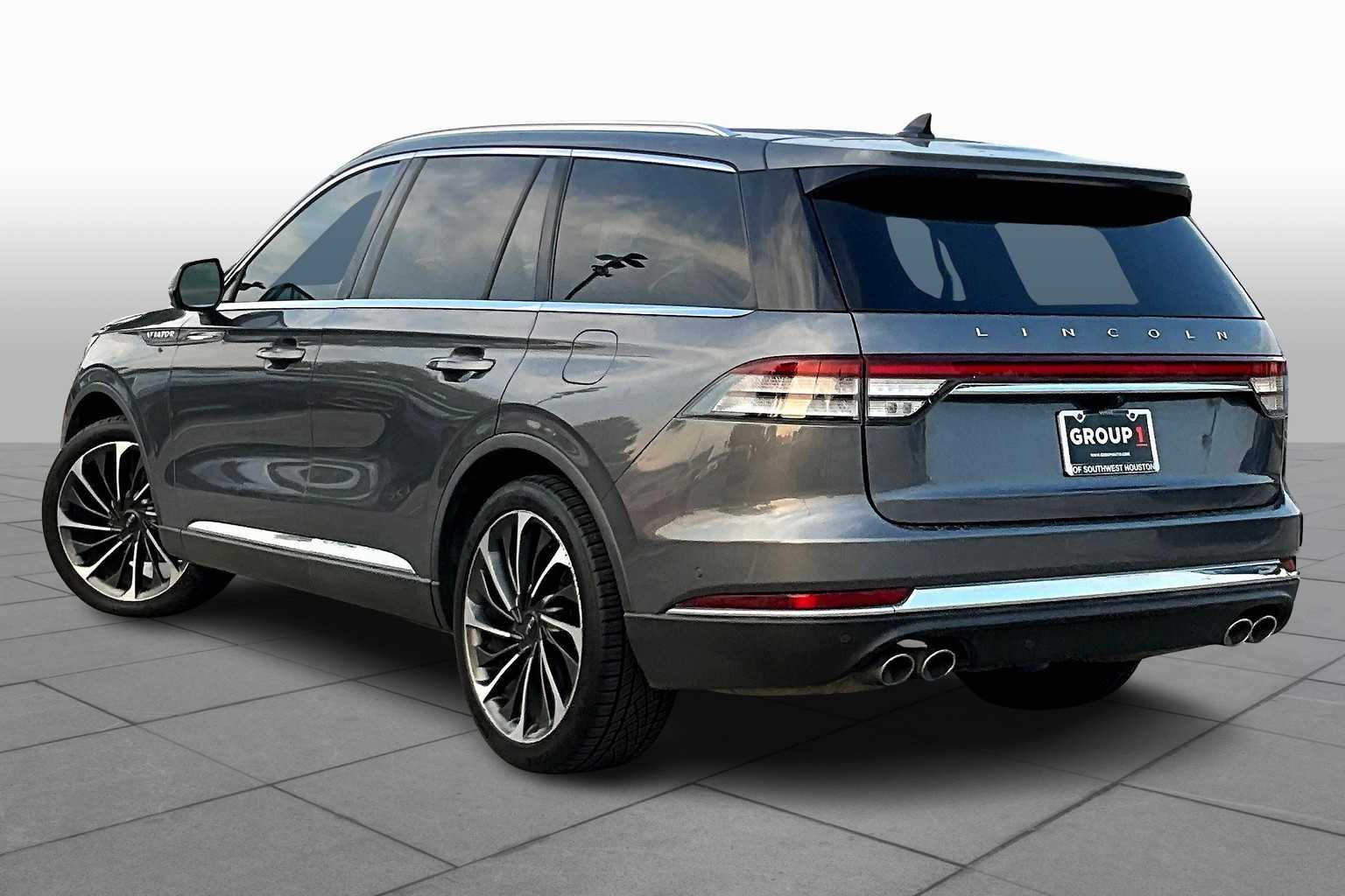 2022 Lincoln Aviator Reserve Asher Gray Metallic Clearcoat at BMW of West Houston
