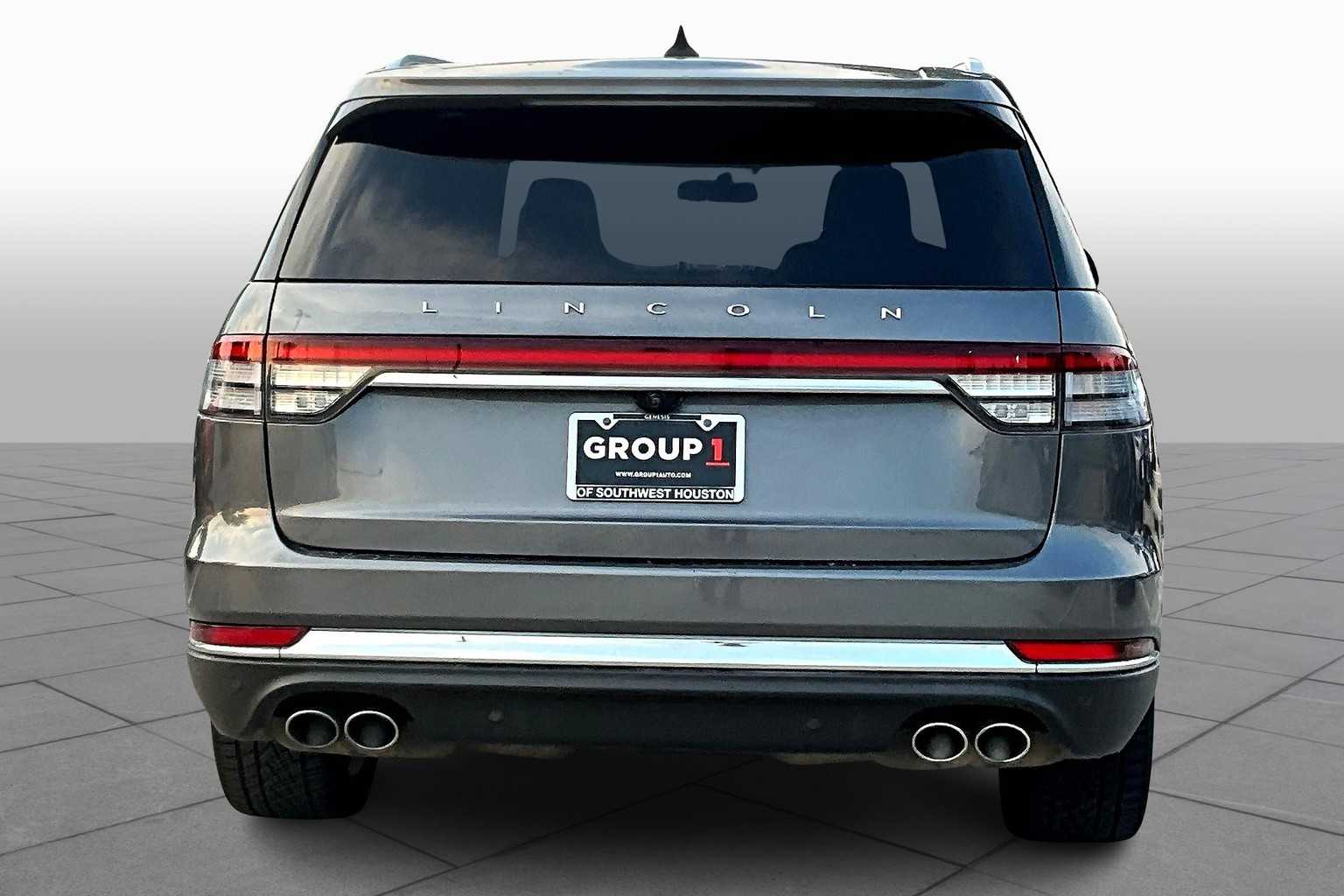 2022 Lincoln Aviator Reserve Asher Gray Metallic Clearcoat at BMW of West Houston
