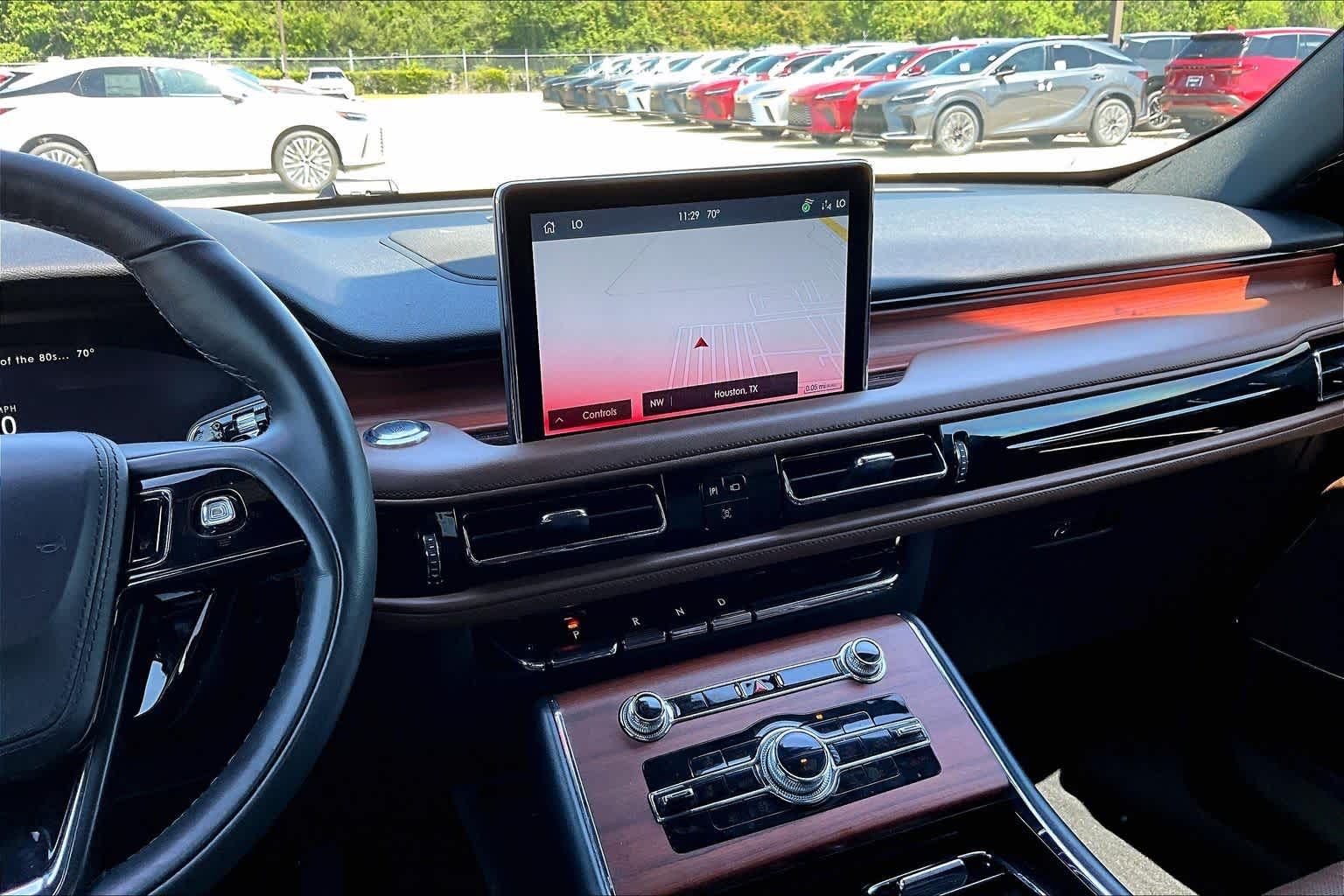 2024 Lincoln Aviator Reserve Pristine White Metallic Tri-Coat at Tomball Ford