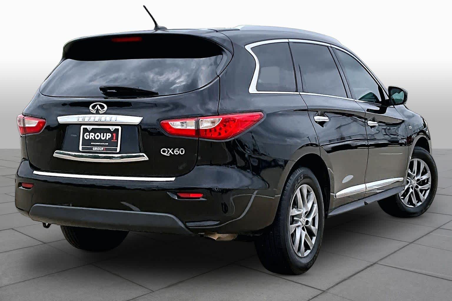 2015 INFINITI QX60  Black Obsidian at Westside Kia