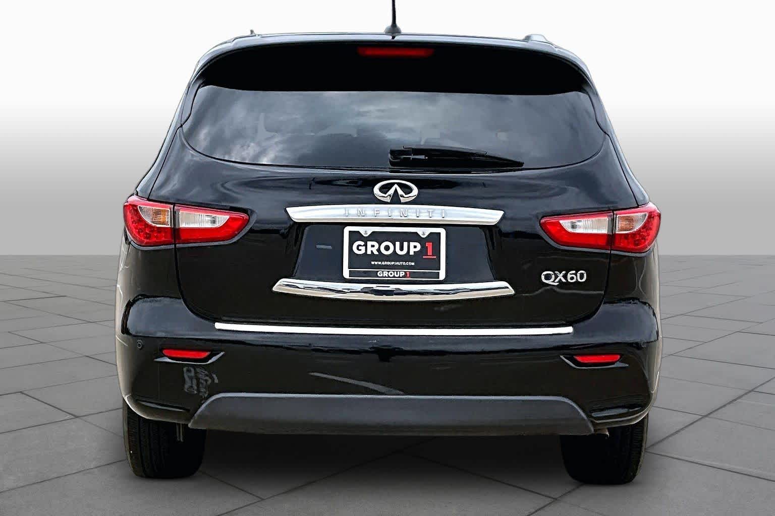 2015 INFINITI QX60  Black Obsidian at Westside Kia