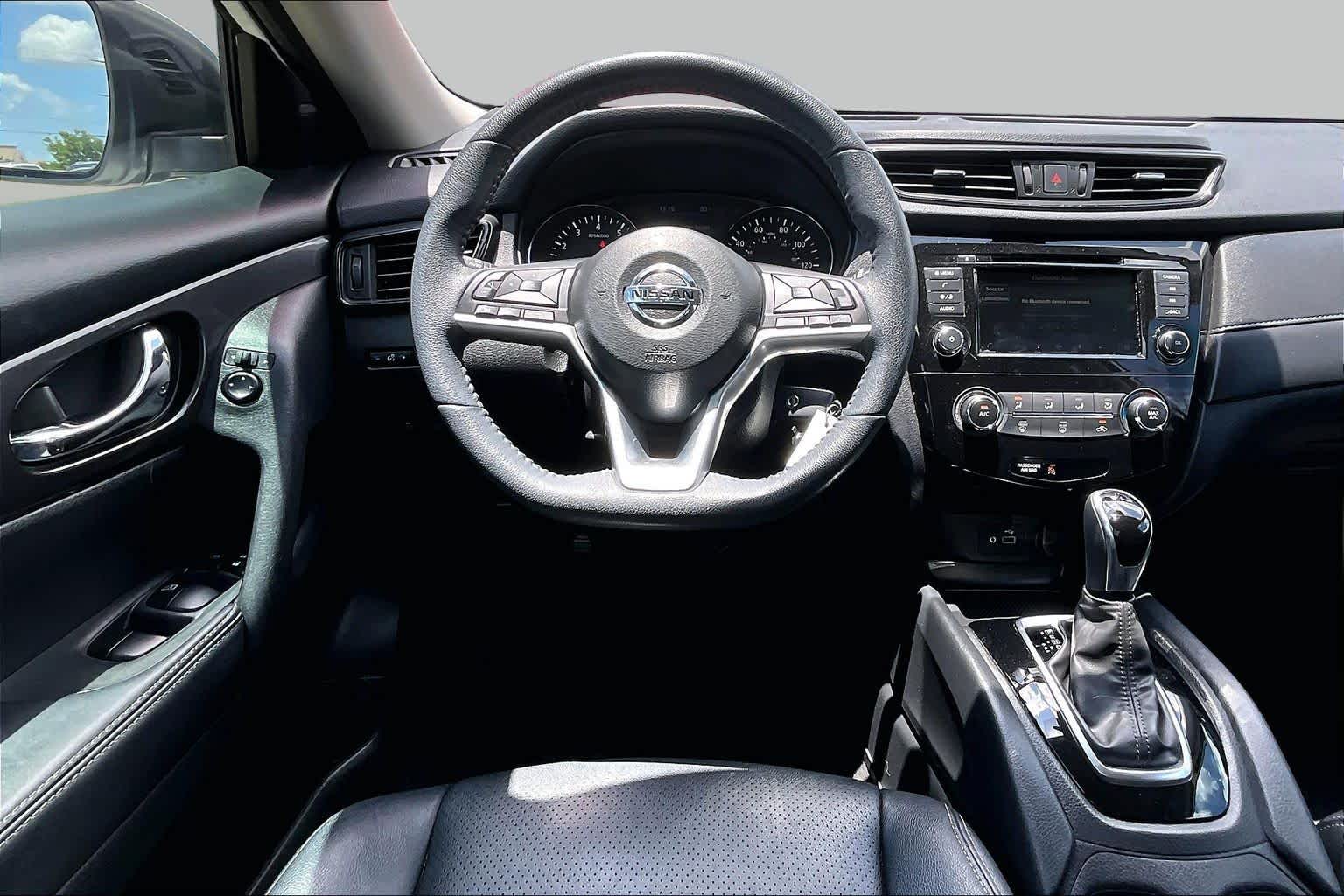 2020 Nissan Rogue S Glacier White at Sterling McCall Nissan