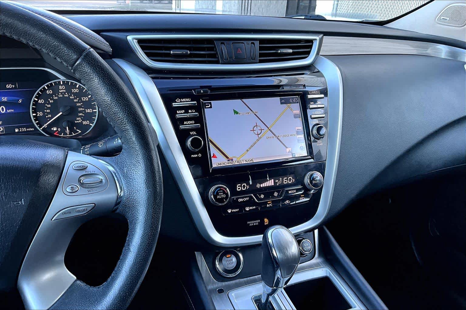 2018 Nissan Murano Platinum Pearl White at Texan GMC Buick