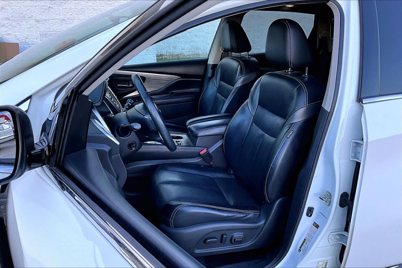 2018 Nissan Murano Platinum Pearl White at Texan GMC Buick