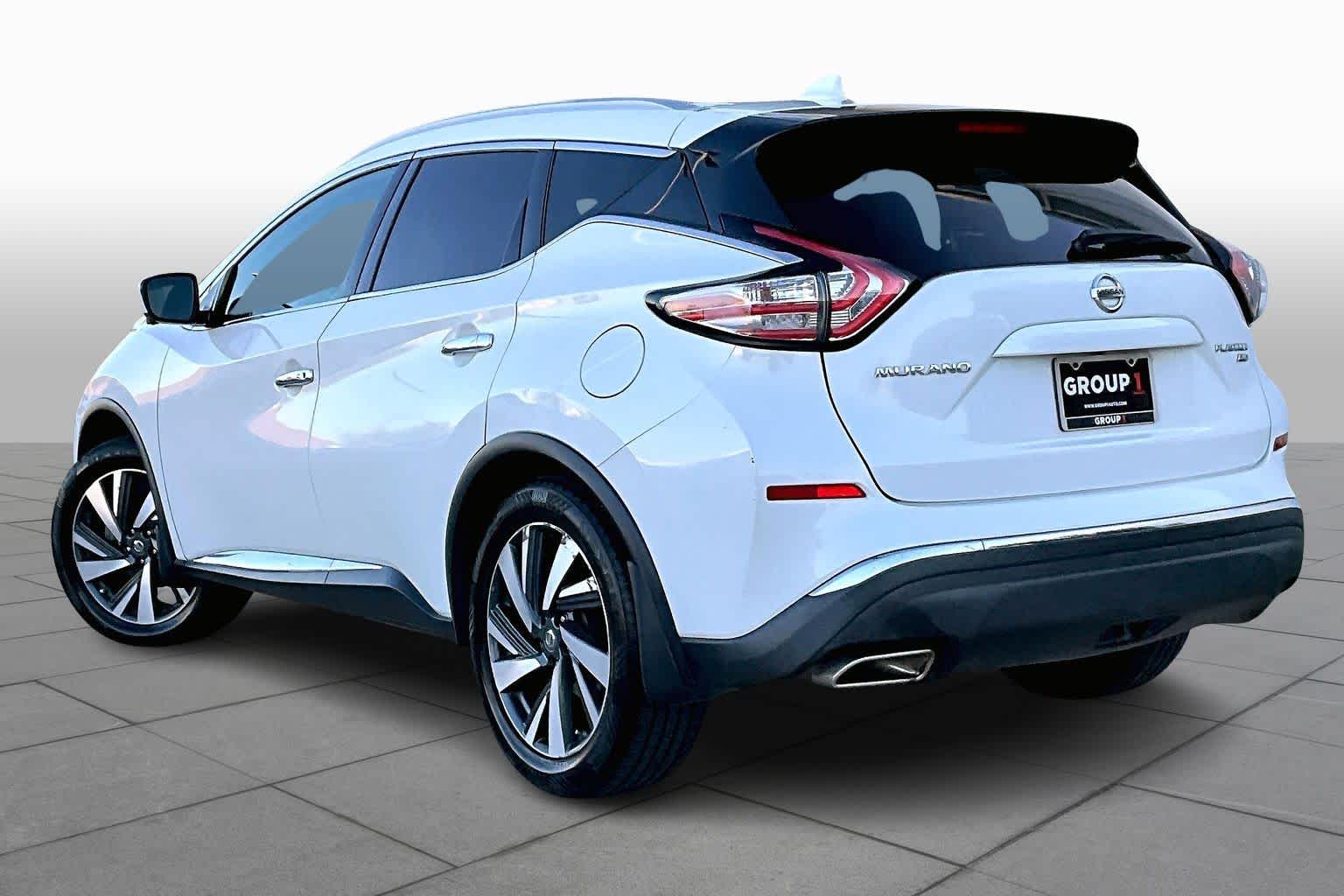 2018 Nissan Murano Platinum Pearl White at Texan GMC Buick