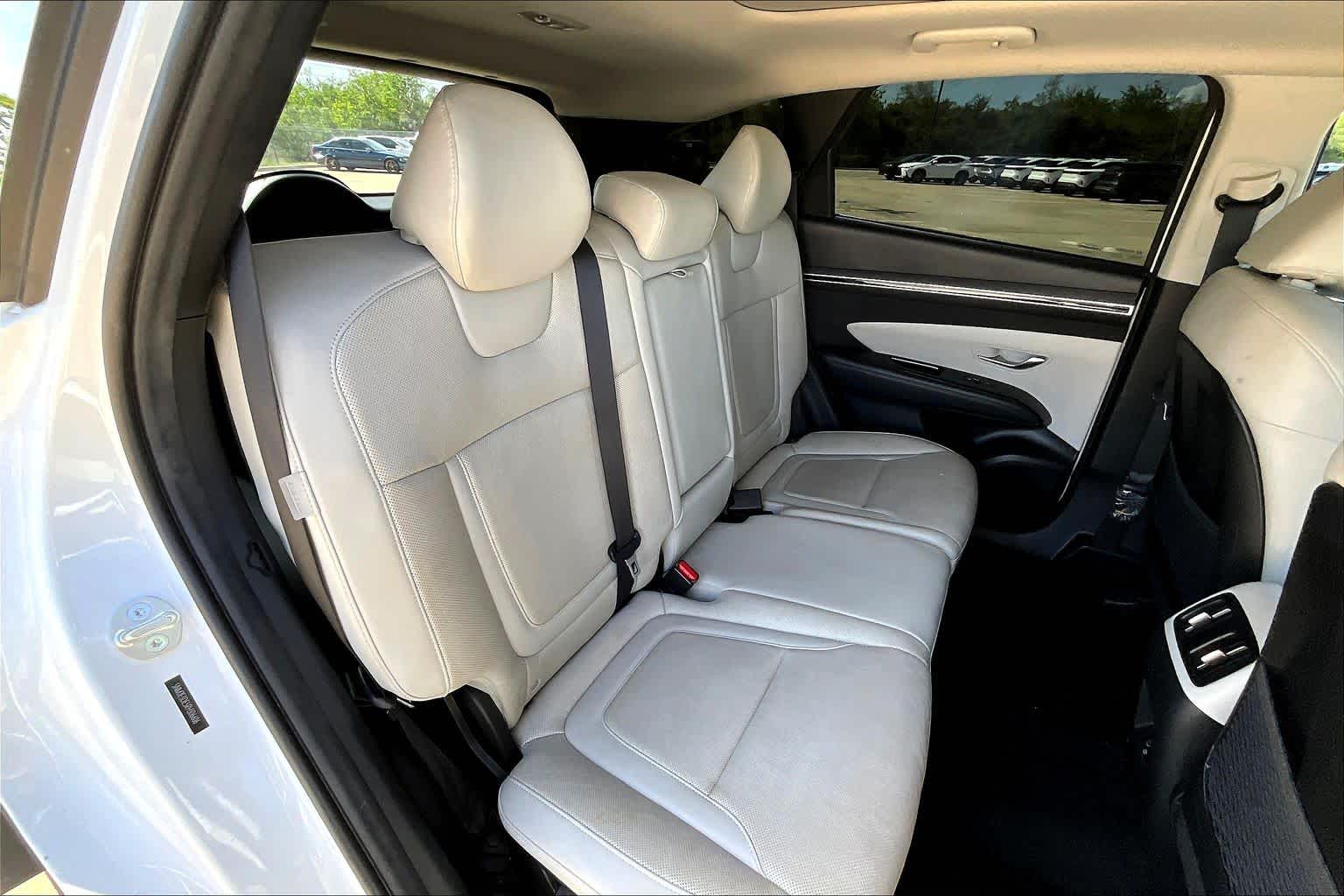 2024 Hyundai Tucson Limited White Pearl at Texan GMC Buick