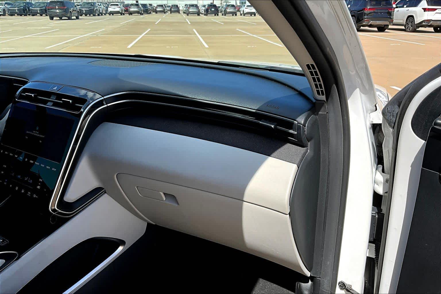 2024 Hyundai Tucson Limited White Pearl at Texan GMC Buick