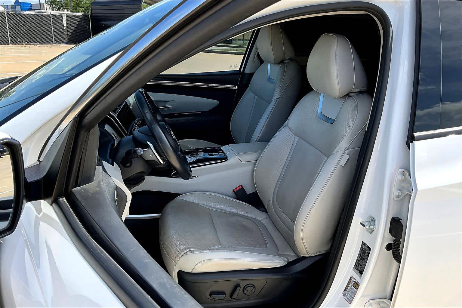 2024 Hyundai Tucson Limited White Pearl at Texan GMC Buick
