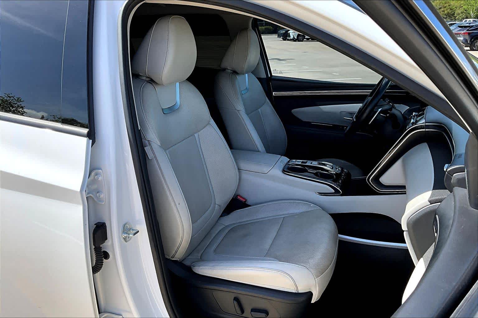 2024 Hyundai Tucson Limited White Pearl at Texan GMC Buick