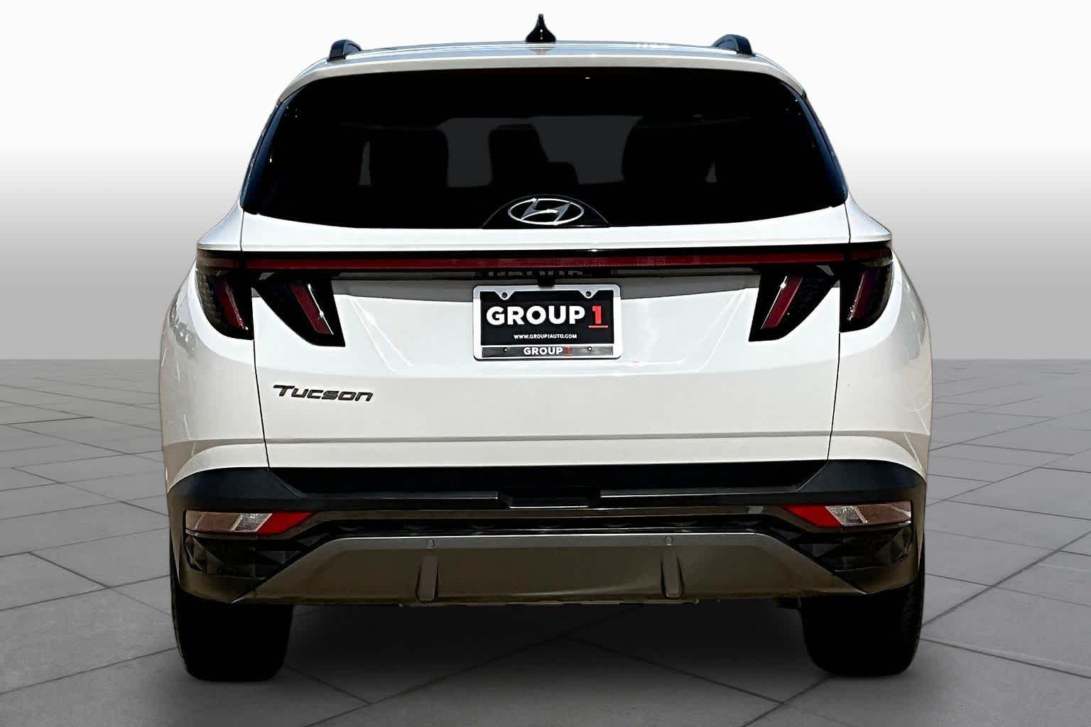 2024 Hyundai Tucson Limited White Pearl at Texan GMC Buick