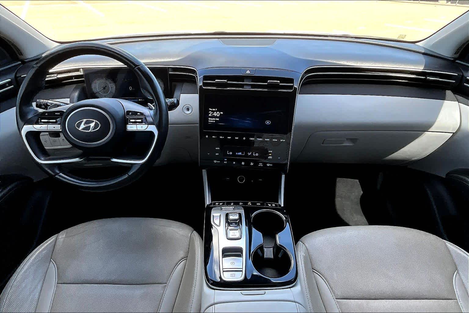 2024 Hyundai Tucson Limited White Pearl at Texan GMC Buick